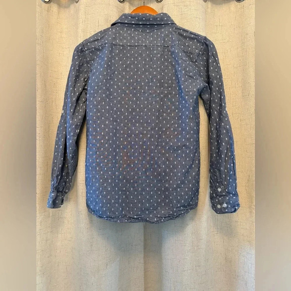 U.S. Polo Association Boys Size L (14/16) long sleeve up down denim shirt. - Picture 2 of 8